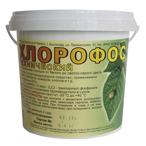 Хлорофос – средство от насекомых